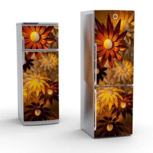 Vinilo Stick art autoadhesivo Fiori frigorifico 200 x 64 cm