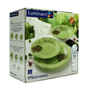 Vajilla Luminarc Stella Amande 18 piezas