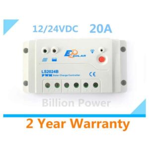 Regulador solar fotovoltaico Epsolar LS2024B 20A 12-24 voltios