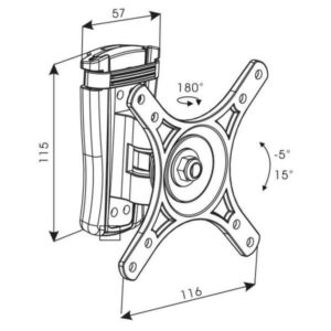 Soporte tv para pared TM TMSLC471