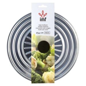 Tapa Imf 34 cm multiusos acero inox ref.1456