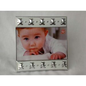 Marco de fotos Silver plated infantil 15 x 10 cm ref. PMA-104