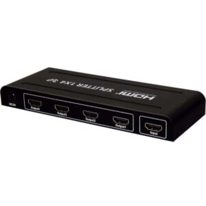 Splitter Hdmi 1x4 V1.4 Full Hd Amplificador Tv Dvd 3d