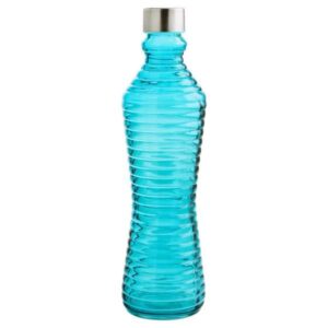 Botella Quid line azul con tapón 1 litro