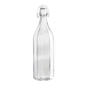 Botella Quid granity transparente con tapón 1 litro