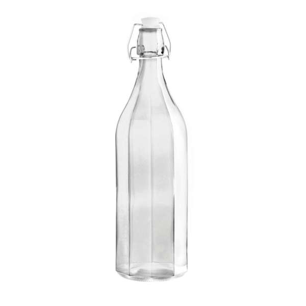 Botella Quid granity transparente con tapón 1 litro
