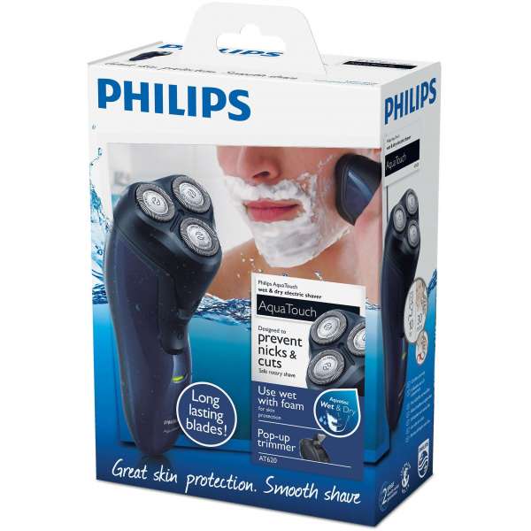 Afeitadora Philips AT620 Aqua Touch