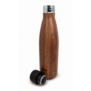 Botella termo Nerthus FIH 516 madera