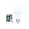 Bombilla Led GSC evolution 6,5 watios multicolor RGB con mando E-27