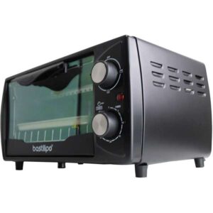 Mini Horno Bastilipo Turín black 9 litros