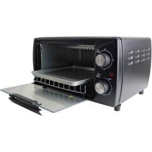 Mini Horno Bastilipo Turín black 9 litros