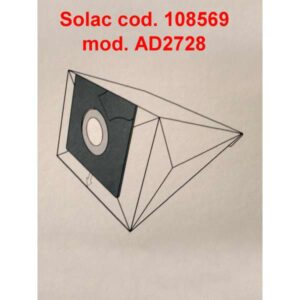 Solac AB2728 5 bolsas ecológicas cod. 108569