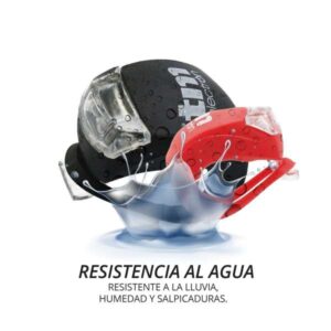 TM electrón TMTOR003 Luz frontal y trasera para bicicleta