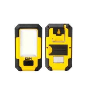 Linterna EDM LED con gancho e iman COB 8W 500 Lumens