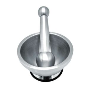 Nerthus mortero acero inoxidable FIH 020