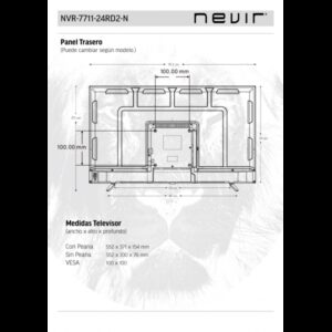 Televisor Nevir NVR-7711-24RD2-N