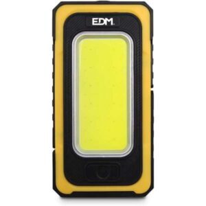 Linterna LED solar EDM funcion power bank con gancho e iman ref. 36126
