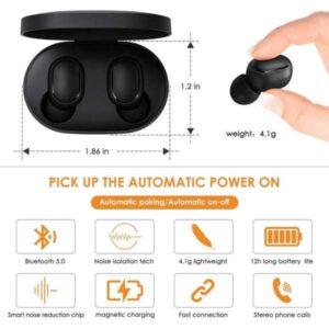 Auriculares Xiaomi Mi True Wireless Earbuds Basic 2 TWSEJ061LS negro