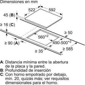 Vitrocerámica Balay 3EB715ER