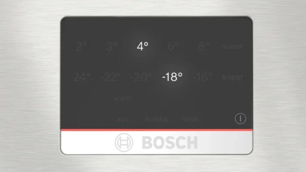 Frigorífico BOSCH combinado  de libre instalación 203 x 60 cm Acero antihuellas, Total NoFrost KGN39AIAU - Imagen 2