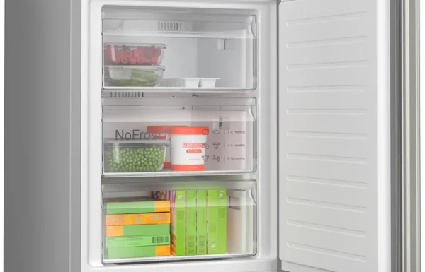 Frigorífico BOSCH combinado  de libre instalación 203 x 60 cm Acero antihuellas, Total NoFrost KGN39AIAU - Imagen 4