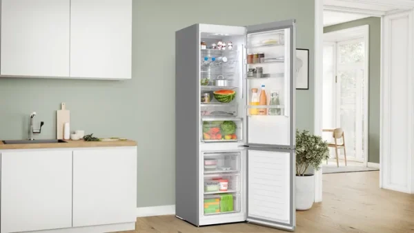 Frigorífico BOSCH combinado  de libre instalación 203 x 60 cm Acero antihuellas, Total NoFrost KGN39AIAU - Imagen 6